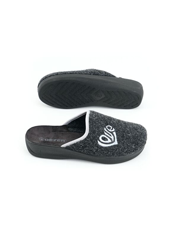 Kışlık Yüksek Taban Kadın Ev Terlik - Görsel 6