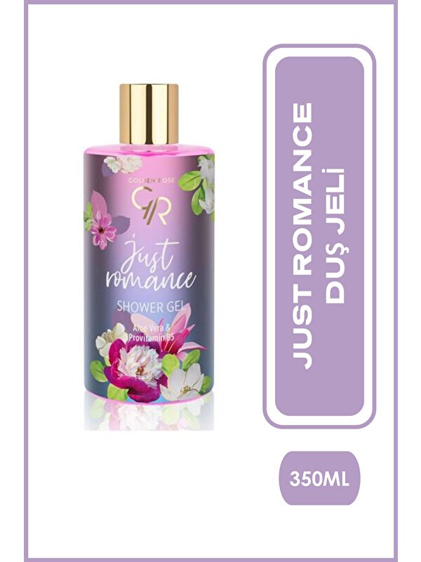 GOLDEN ROSE Just Romance Duş Jeli Aloe Vera Özlü 350 ml