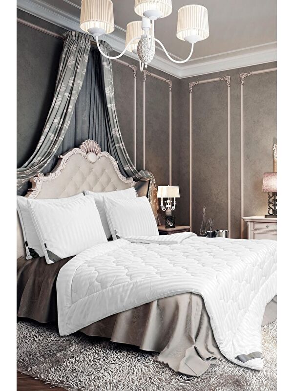 Varol Majesti Yorgan King Size Beyaz