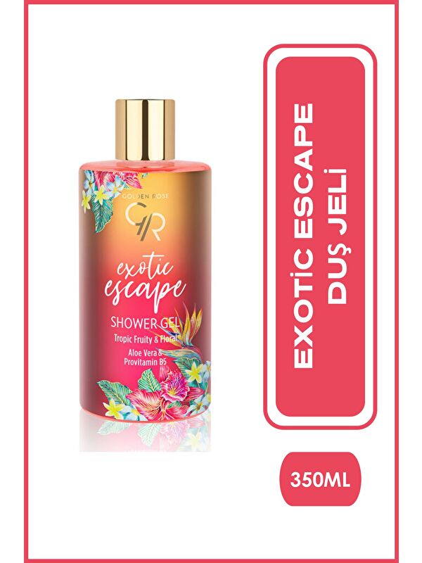 GOLDEN ROSE Exotic Escape Duş Jeli Aloe Vera Özlü 350 ml