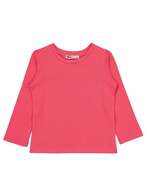 Civil Girls Basic 2-5 Yaş Sweatshirt - Pembe 3-4 Yaş