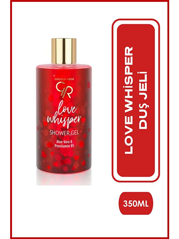 GOLDEN ROSE Love Wishper Duş Jeli Aloe Vera Özlü 350 ml
