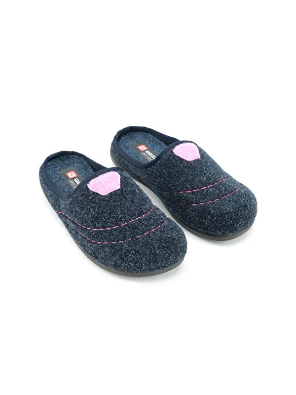 Kadın Kışlık Ev Bahçe Çıkarılabilir iç Taban Terlik - Görsel 4