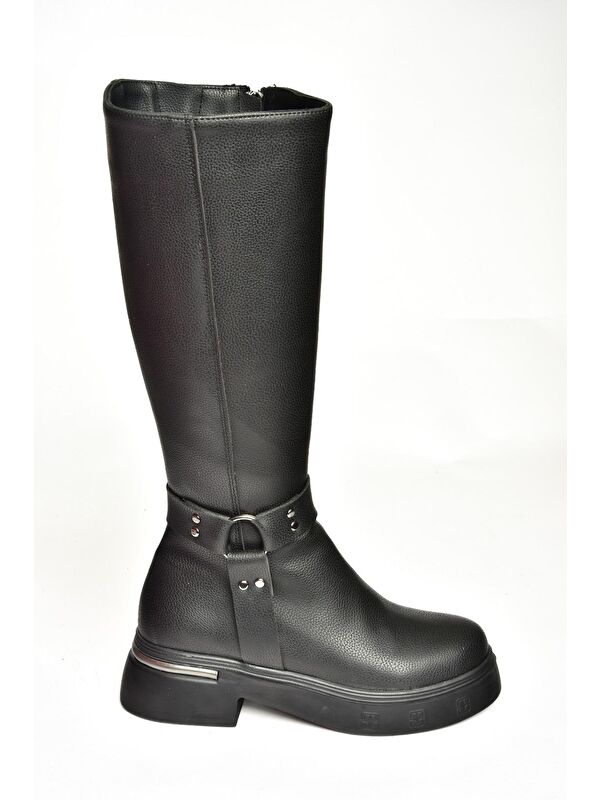 T9966630 Siyah Kadın Çizme - Görsel 6