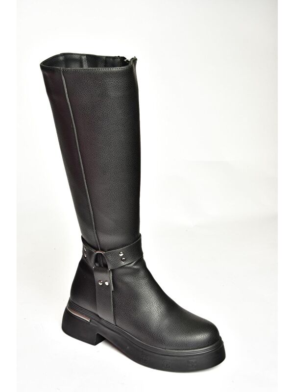 T9966630 Siyah Kadın Çizme - Görsel 7