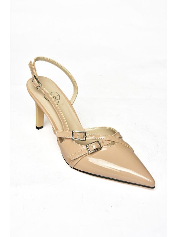 S6540719 Ten Kadın Topuklu Ayakkabı - Görsel 3