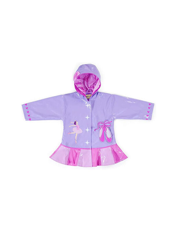 Panço Kidorable Kız Bebek Balerin Pembe Yağmurluk