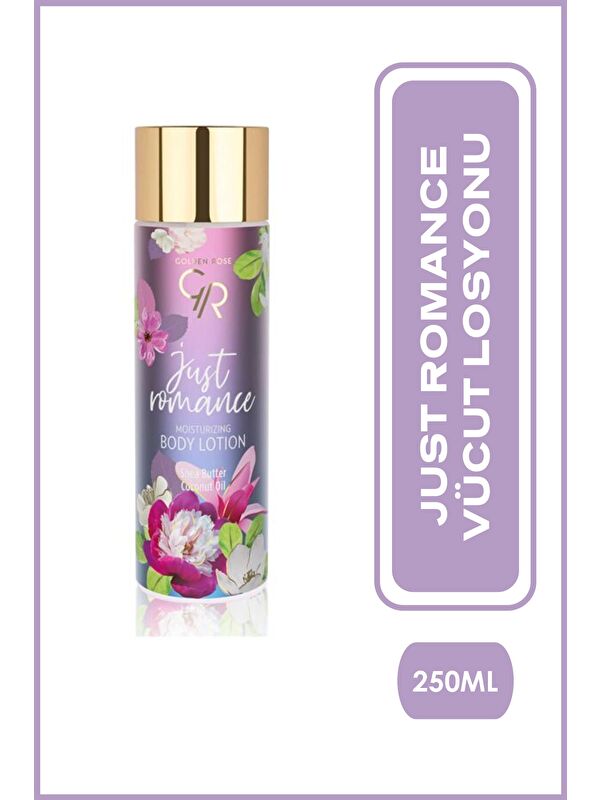 GOLDEN ROSE Just Romance Vücut Losyonu Shea, Hindistan Cevizi ve 250 ml