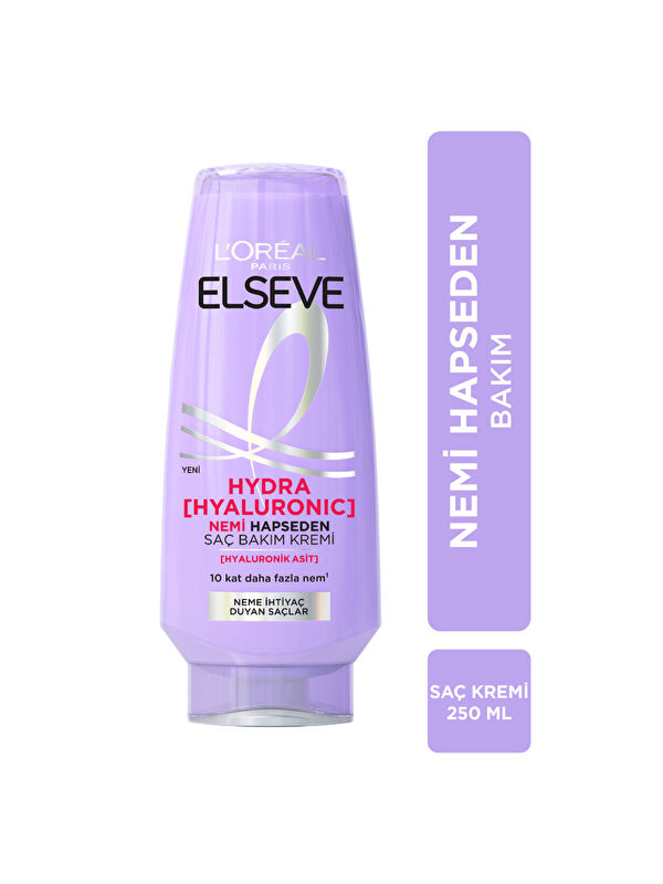 L'Oreal Paris L'Oréal Paris Elseve Hydra [Hyaluronic] Nemi Hapseden Saç Bakım Kremi 250ml