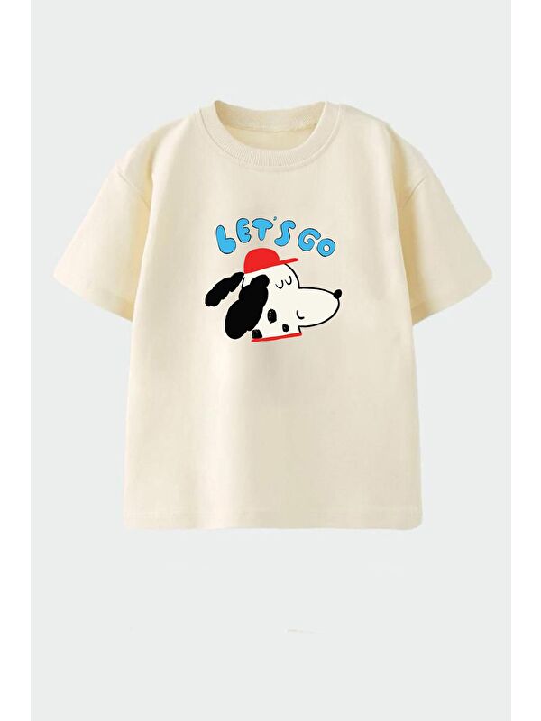 Monila Erkek Çocuk Bisiklet Yaka Baskılı Tshirt