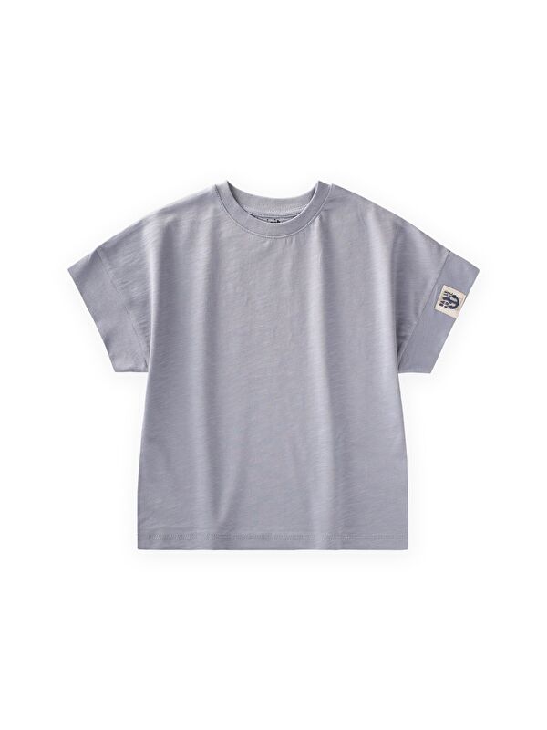 CİGİT T-Shirt 2-12 Yaş Pastel Mavi