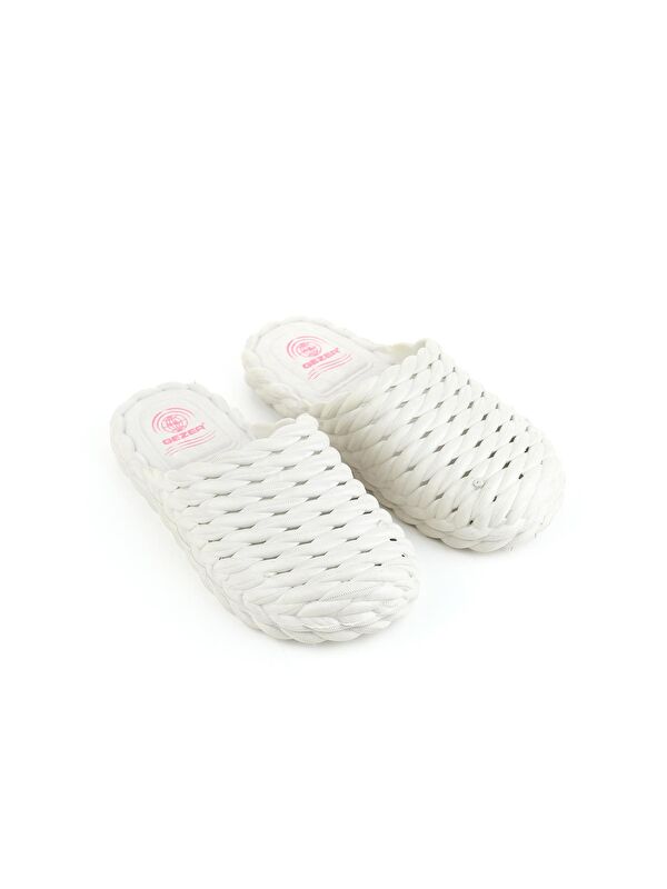 Yazlık Kaydırmaz Taban Islak Zemin Kadın Terlik - Görsel 4