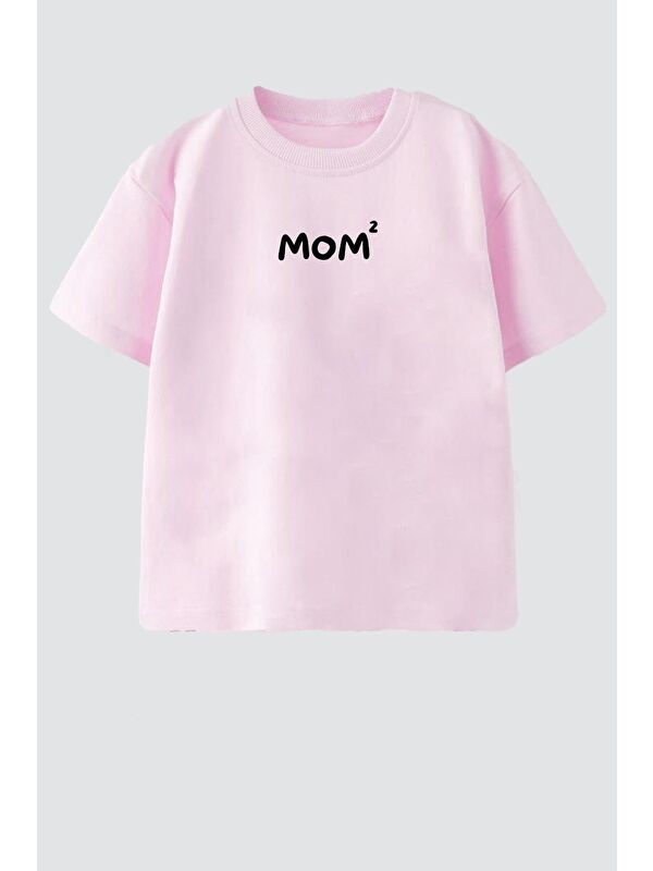 Monila Unisex Bisiklet Yaka Baskılı Tshirt