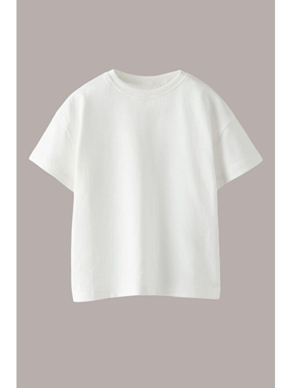 Monila Unisex Basic Kısa Kollu Tshirt