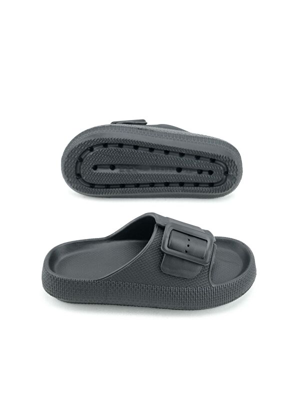 Kadın Yazlık Tek Toka Ayarlanabilir Eva Banyo Bahçe Havuz Plaj Terlik - Görsel 6