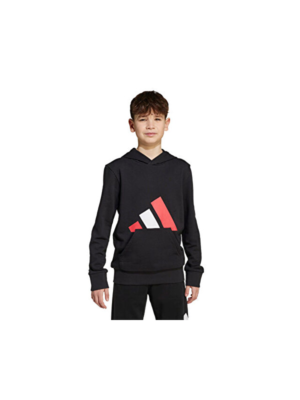 Adidas J Bl Ft Hd 280 Çocuk Günlük Sweatshirt JY0301 Siyah