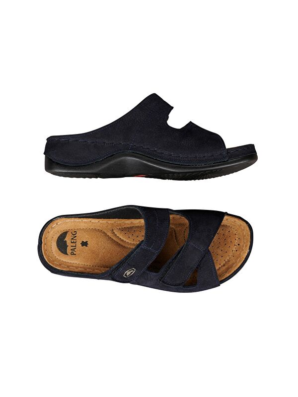 Kadın Ayarlanabilir Hakiki Deri Terlik - Görsel 5