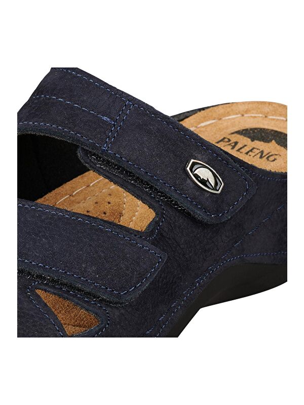 Kadın Ayarlanabilir Hakiki Deri Terlik - Görsel 4