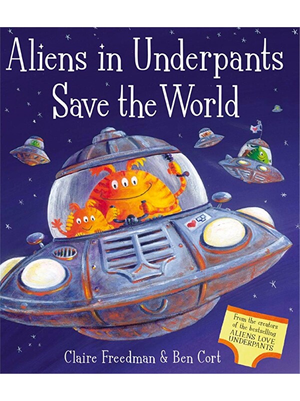 Simon & Schuster Aliens in Underpants Save the World