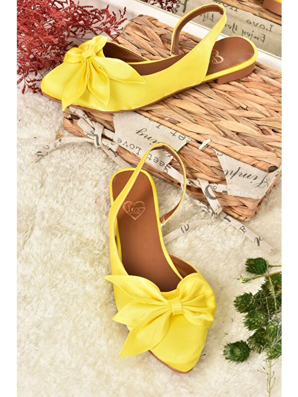 Fox Shoes Siyah Fox Shoes Babet H726809004 Kadın