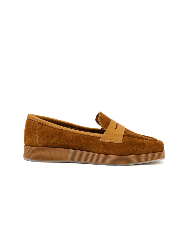 John May Kadın Oxford ( Klasik) RC-25Y-093-R1621 Taba Süet