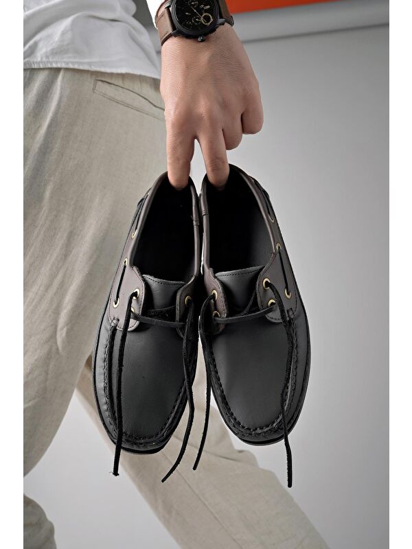 Sidro Deri Erkek Günlük Klasik Casual Ayakkabı - Görsel 3