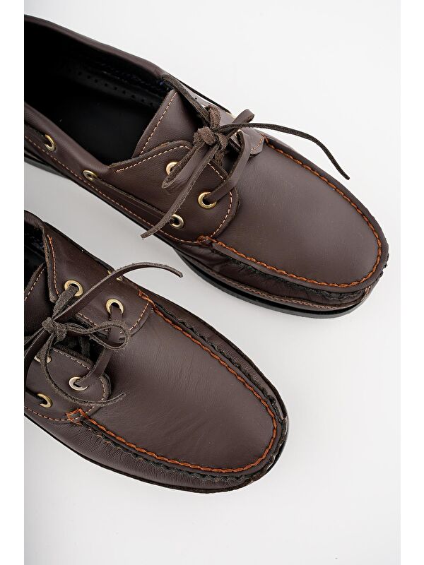 Sidro Deri Erkek Günlük Klasik Casual Ayakkabı - Görsel 5