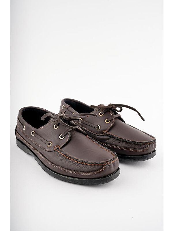 Sidro Deri Erkek Günlük Klasik Casual Ayakkabı - Görsel 7