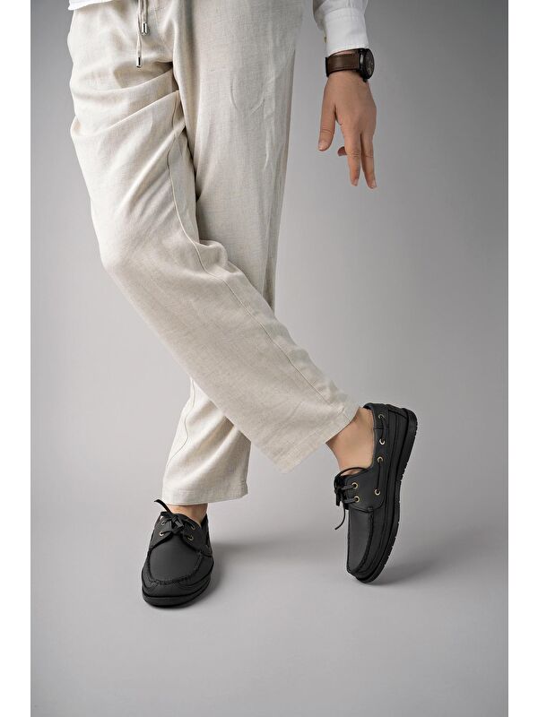 Sidro Deri Erkek Günlük Klasik Casual Ayakkabı - Görsel 3