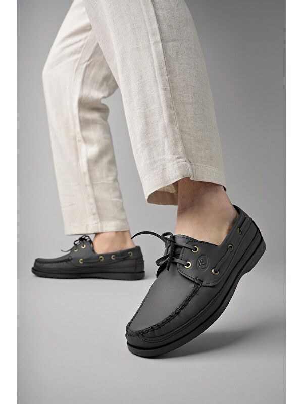 Sidro Deri Erkek Günlük Klasik Casual Ayakkabı - Görsel 4