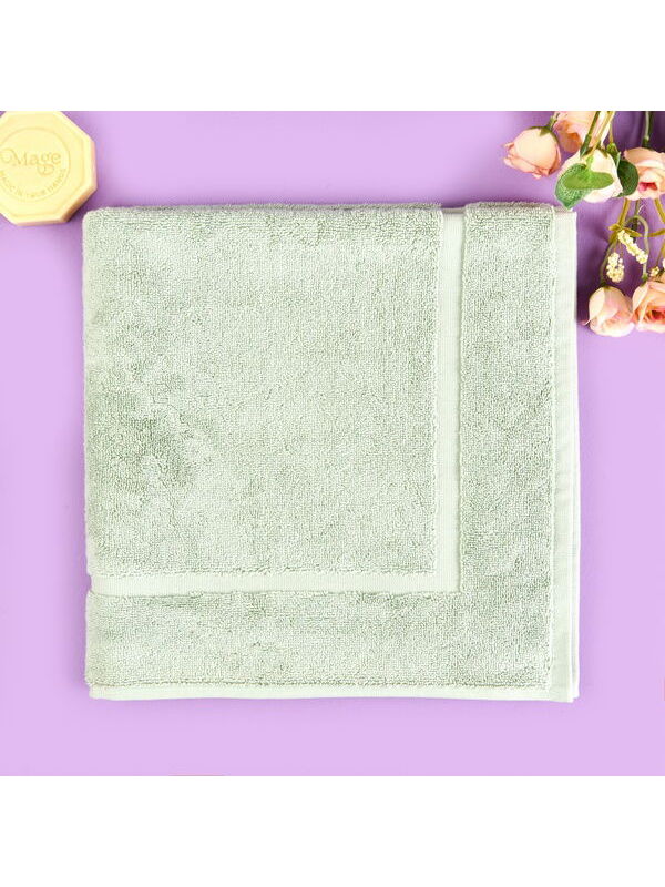 Evidea Soft Samantha Ayak Havlusu - Mint - 60x60 cm