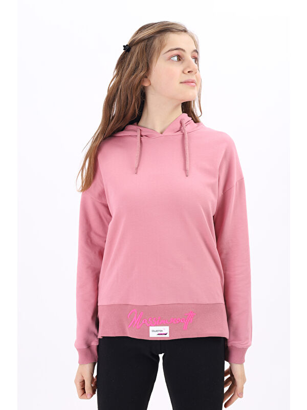 Toontoykids Kız Çocuk Nakışlı Sweatshirt