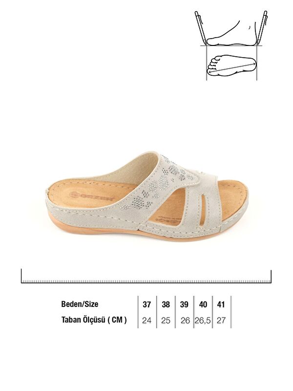 Yazlık Kadın Suni Deri Koleksiyon Terlik - Görsel 3