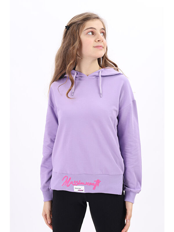 Toontoykids Kız Çocuk Nakışlı Sweatshirt