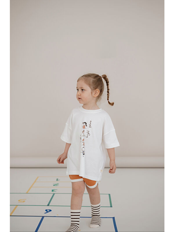 Oh La La Koala For Little Ones Brave 23 Nisan Çocuk Baskılı Oversize Kısa Kollu T-shirt