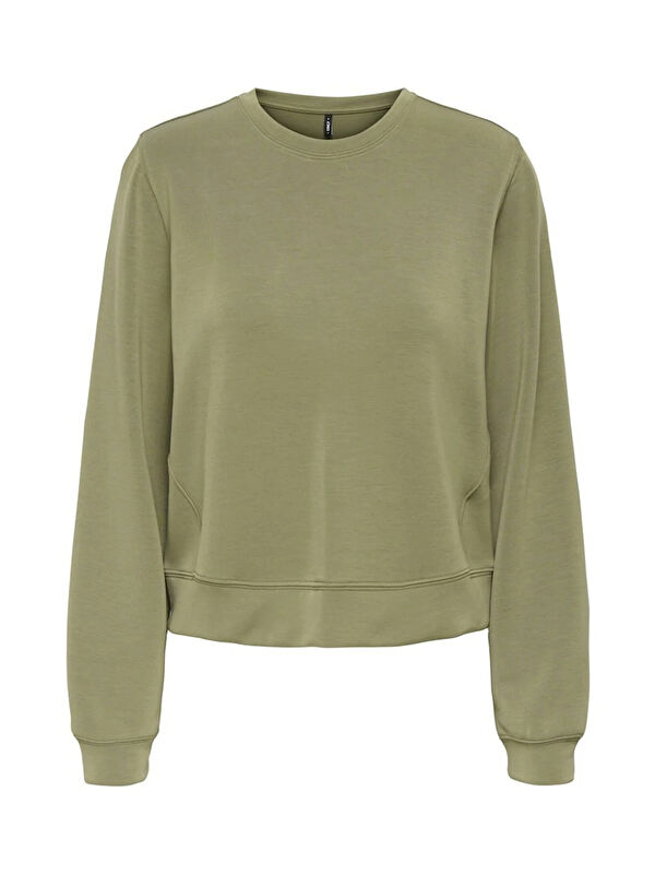Only Onlmaya Pamuklu Regular Fit Bisiklet Yaka Sweat 15361163