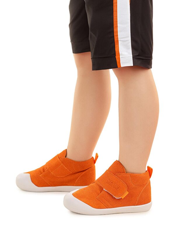 Winnie İlk Adım Cırtlı Erkek Bebek Günlük Bot Ayakkabı - Görsel 3