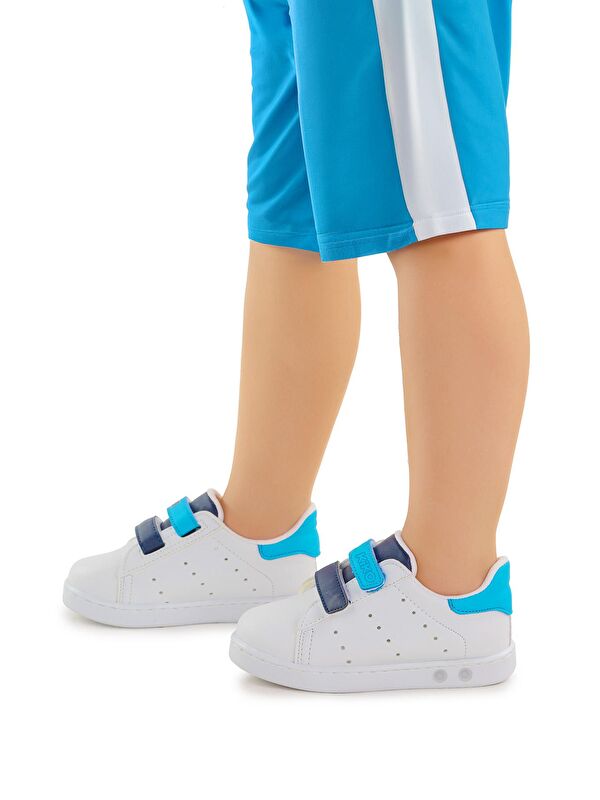 Royzo Cırtlı Işıklı Erkek Bebek Spor Ayakkabı - Görsel 3