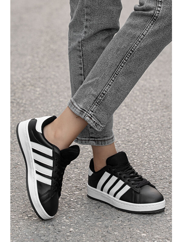 Campuso Günlük Ortopedik Kadın Sneaker Spor Ayakkabı - Görsel 4