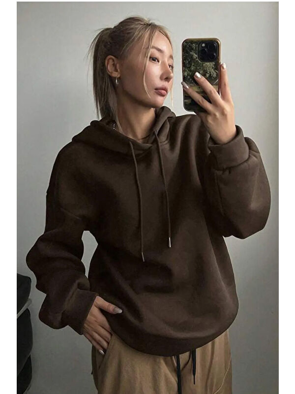uyguntarz Do What Baskılı Oversize Sweatshirt