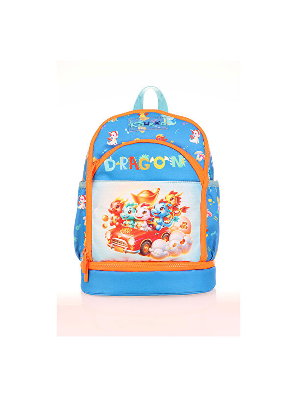 Kaukko Kids Anaokulu Çantası Dragon V6032