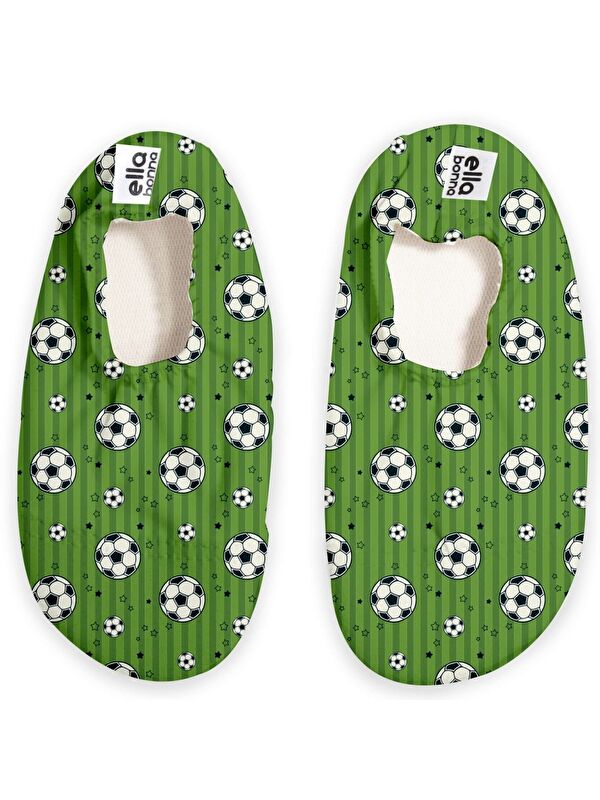 Kaydırmaz Taban, Unisex Bebek, Çocuk Deniz Ayakkabısı, Havuz Patiği, Dinozor - Görsel 2