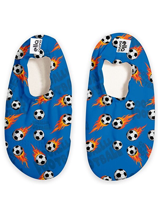 Kaydırmaz Taban, Unisex Bebek, Çocuk Deniz Ayakkabısı, Havuz Patiği, Dinozor - Görsel 2