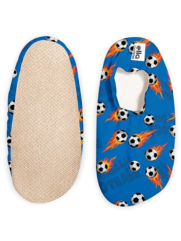 Kaydırmaz Taban, Unisex Bebek, Çocuk Deniz Ayakkabısı, Havuz Patiği, Dinozor - Görsel 3