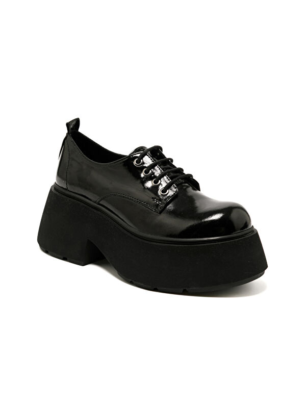 John May Kadın Oxford ( Klasik) RC-24K-001-R38401 295-Siyah Rugan