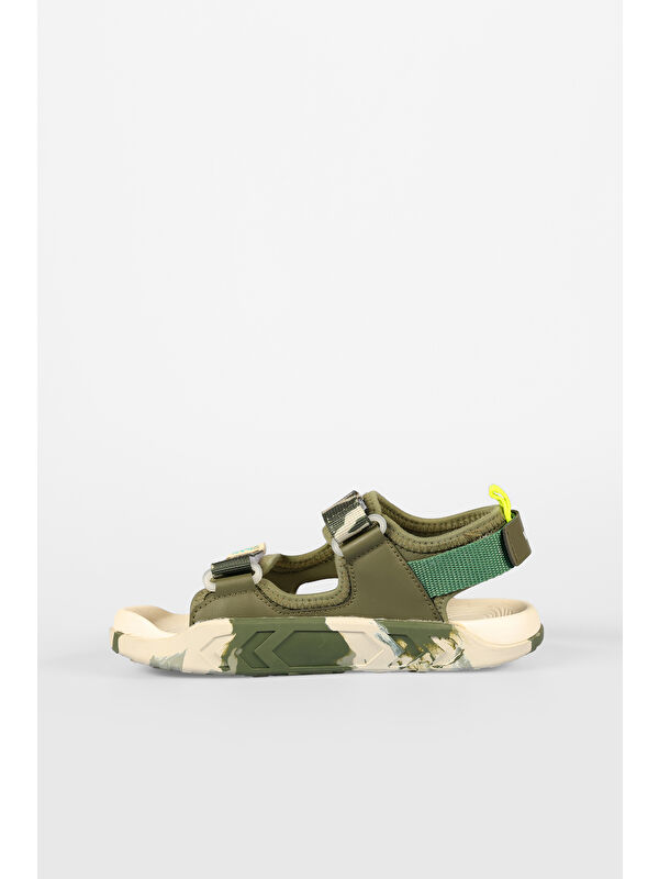 Tape Hafif Erkek Okul Öncesi Haki Sandalet - Görsel 5