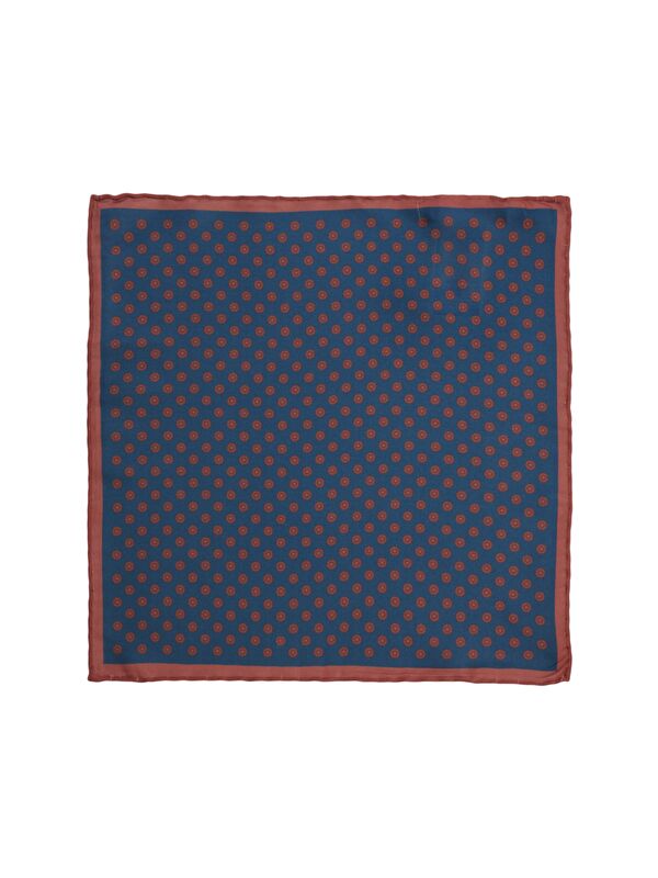 Altınyıldız Classics Erkek Lacivert-Bordo Desenli Lacivert- Bordo Klasik Mendil