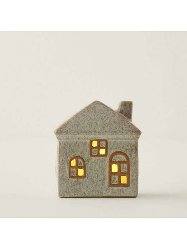 Bella Maison Home Yılbaşı Ledli Aydınlatma Bej (11x7x11 cm)