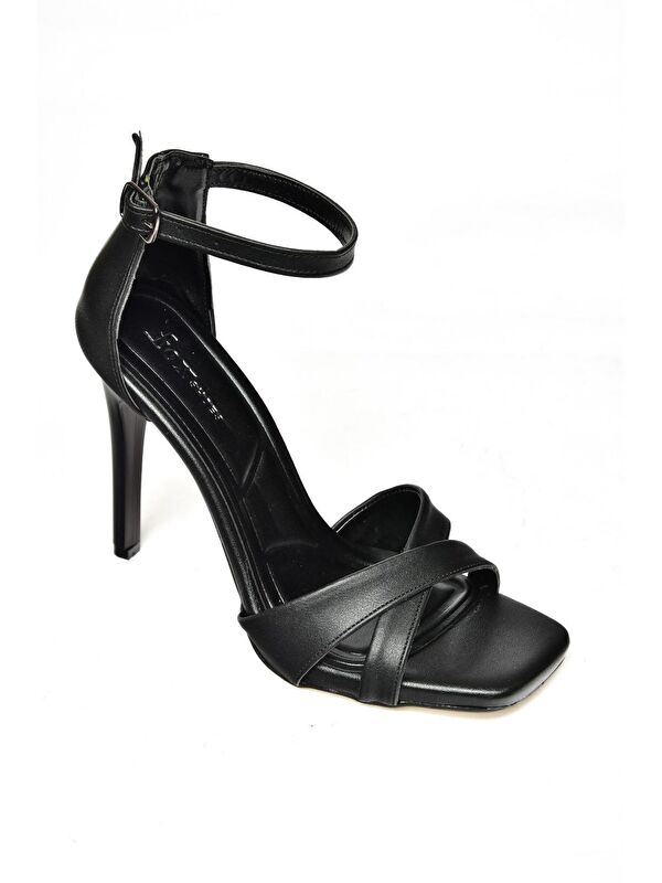 S2511460 Siyah Kadın Topuklu Ayakkabı - Görsel 3