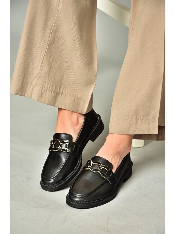 T3145764 Siyah Kadın Ayakkabı - Görsel 4